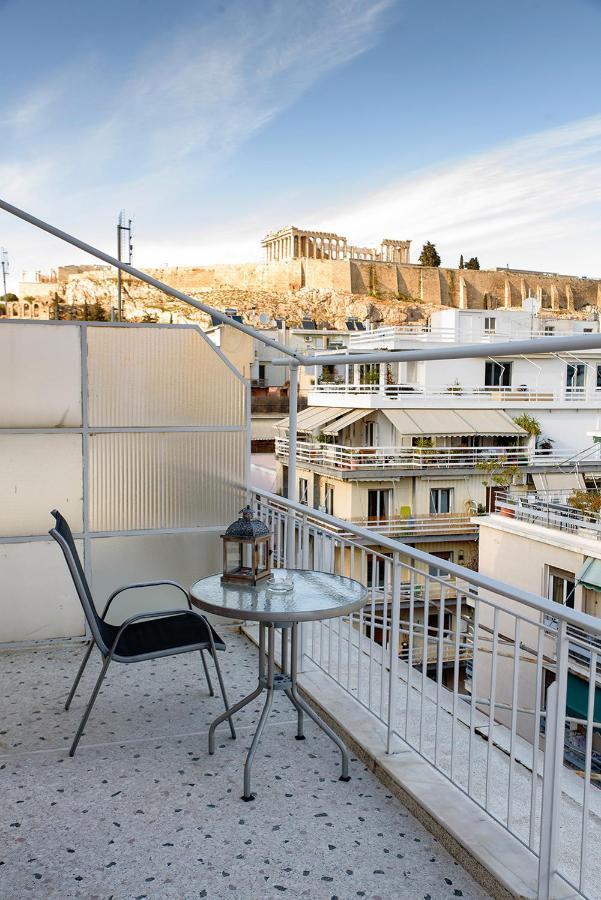 Acropolis Area Flat With Parthenon Views Apartment เอเธนส์ ภายนอก รูปภาพ