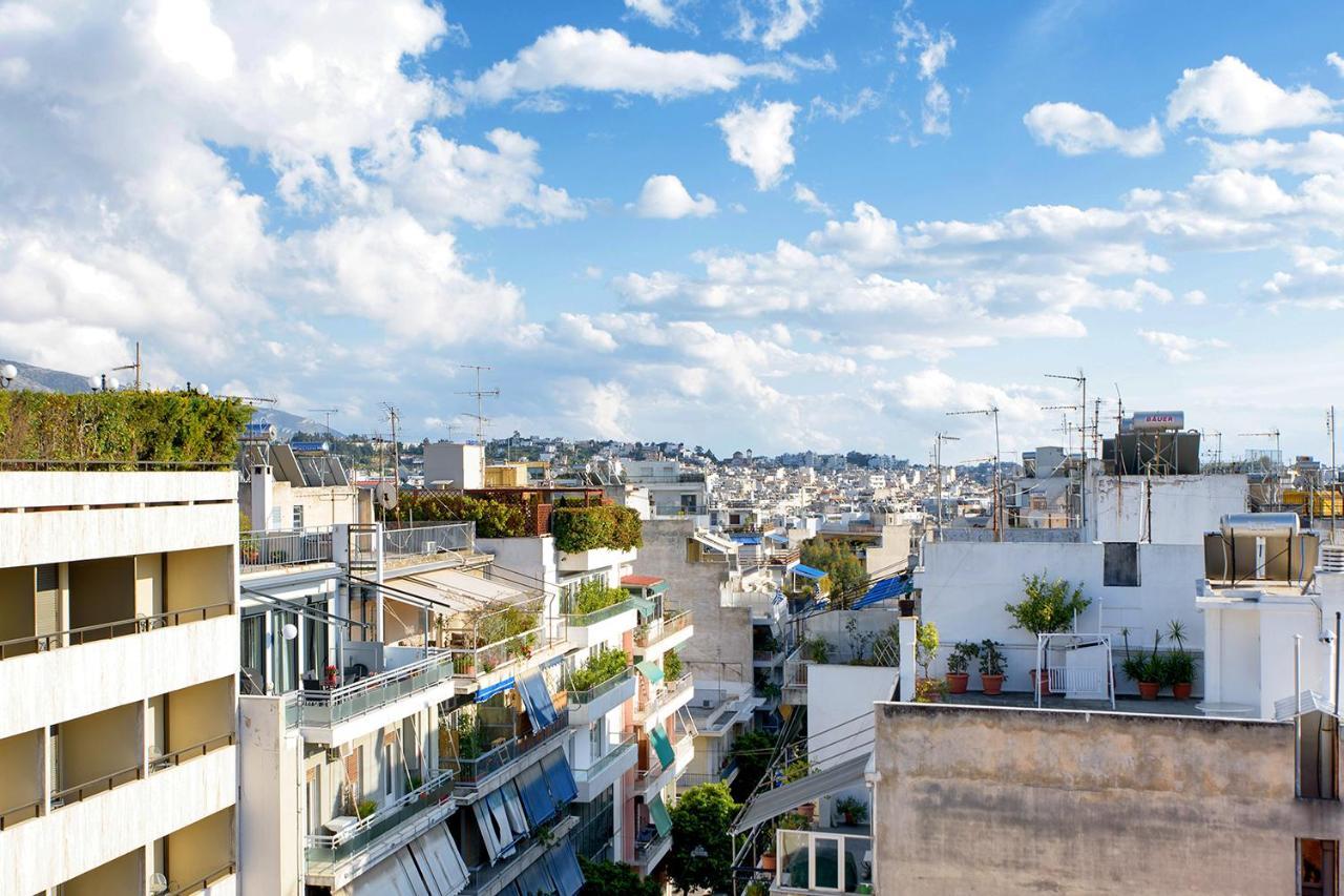 Acropolis Area Flat With Parthenon Views Apartment เอเธนส์ ภายนอก รูปภาพ