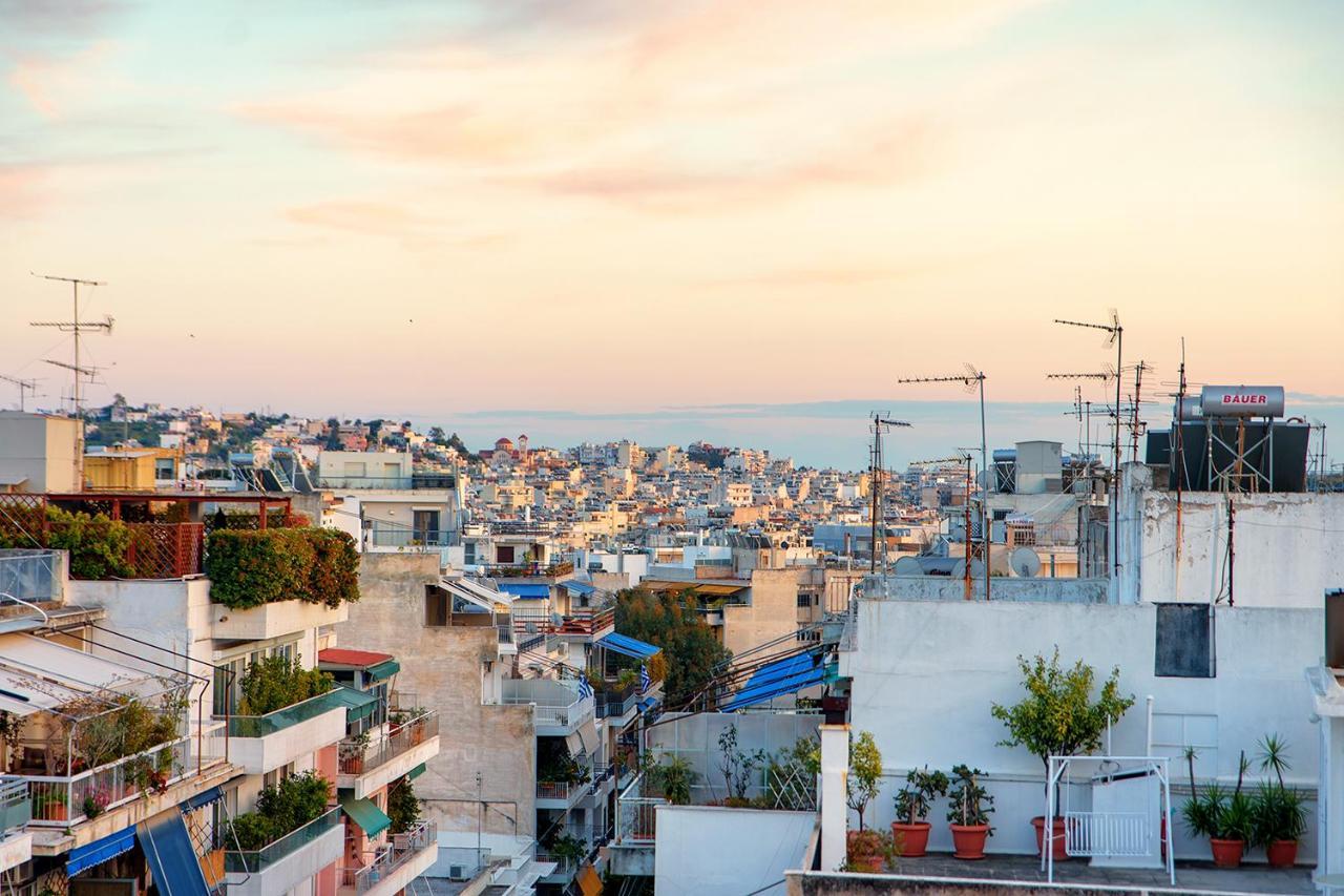 Acropolis Area Flat With Parthenon Views Apartment เอเธนส์ ภายนอก รูปภาพ