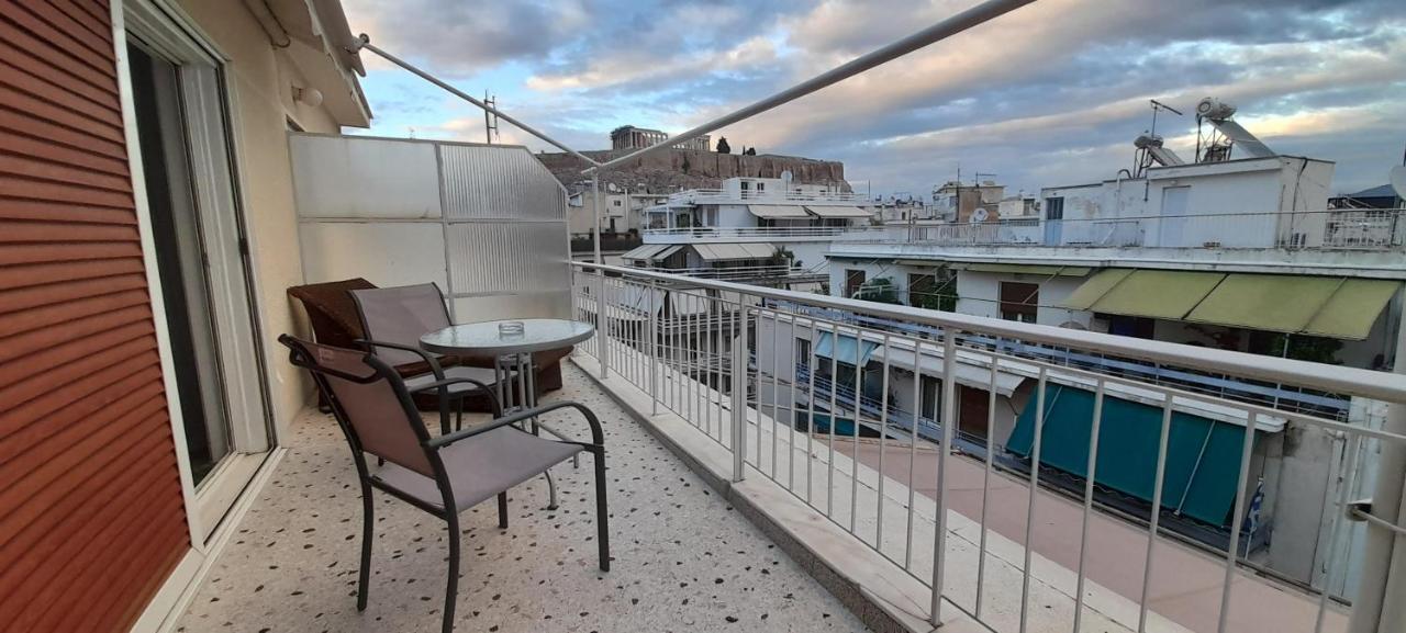 Acropolis Area Flat With Parthenon Views Apartment เอเธนส์ ภายนอก รูปภาพ