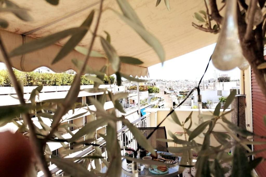 Acropolis Area Flat With Parthenon Views Apartment เอเธนส์ ภายนอก รูปภาพ